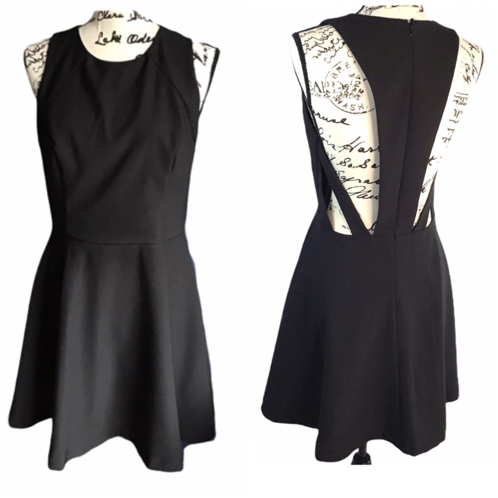 After Market Almost Backless Midi Dress L